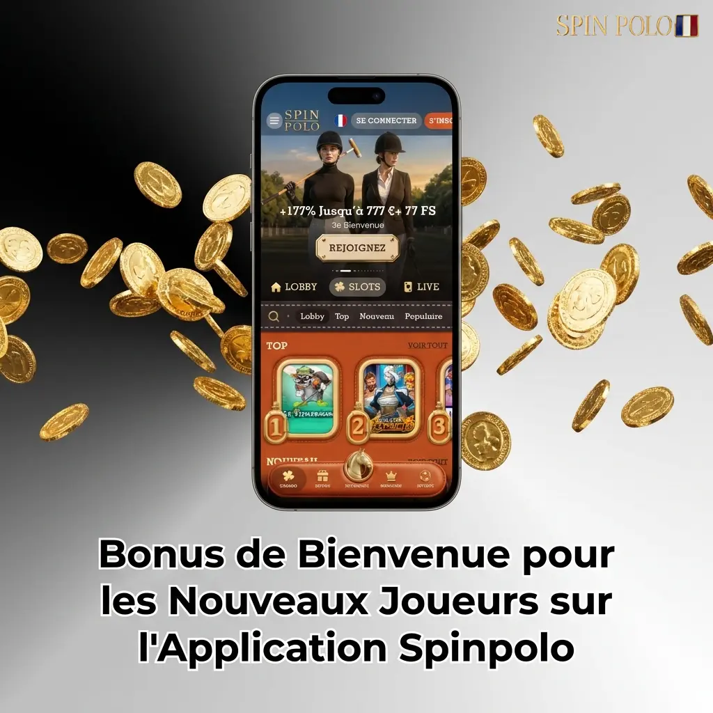Bonus de bienvenue Spinpolo : +777% jusqu'à 7777€ et 385 tours gratuits pour les nouveaux joueurs