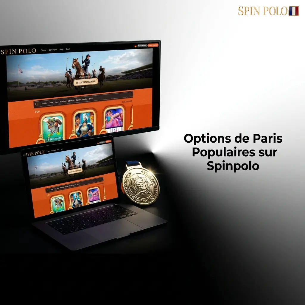 Paris populaires sur Spinpolo : mises simples, combinés multi-événements et cotes boostées pour tous les joueurs