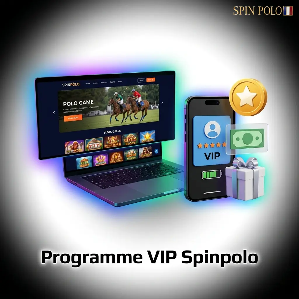 Programme VIP Spinpolo : niveaux de fidélité avec bonus exclusifs, gestionnaire dédié et invitations événements spéciaux