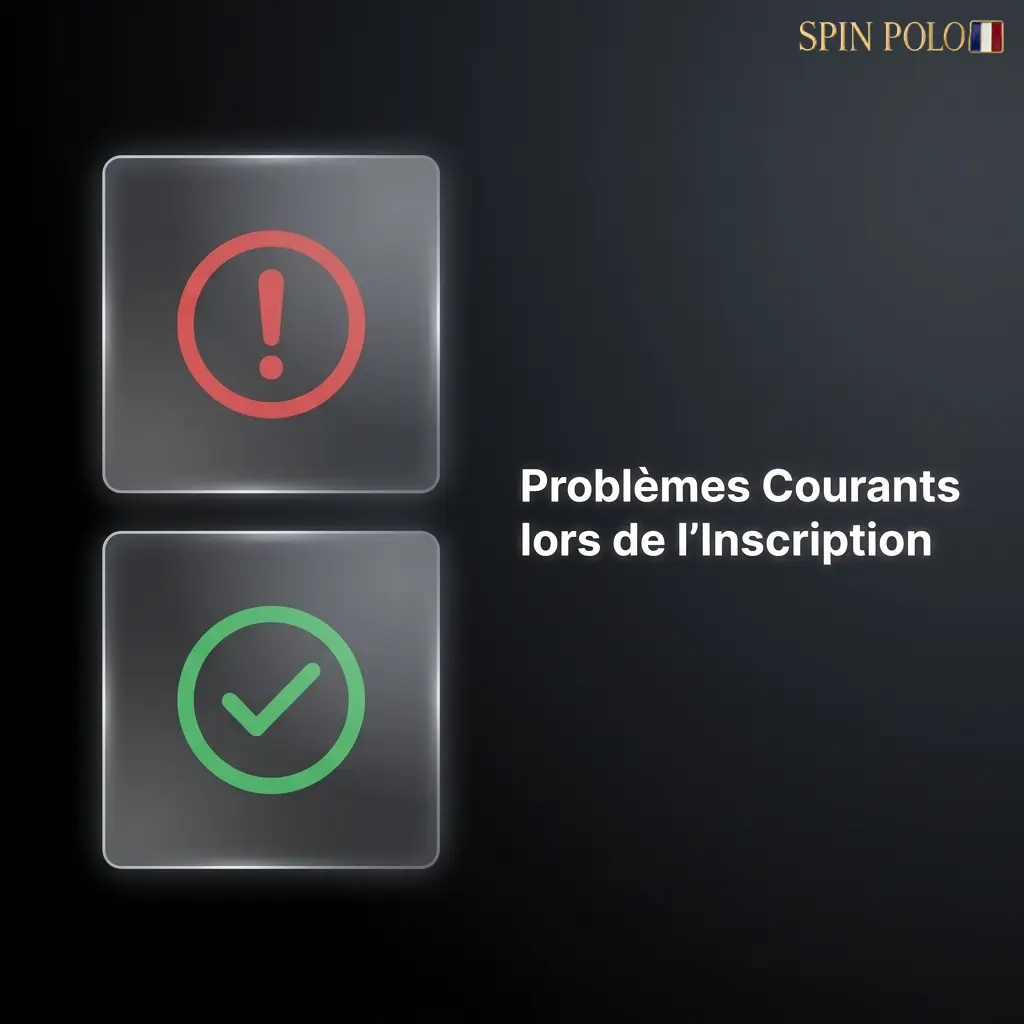 Problèmes courants lors de l'inscription sur Spinpolo : e-mail, documents, connexion et support 24h/24.