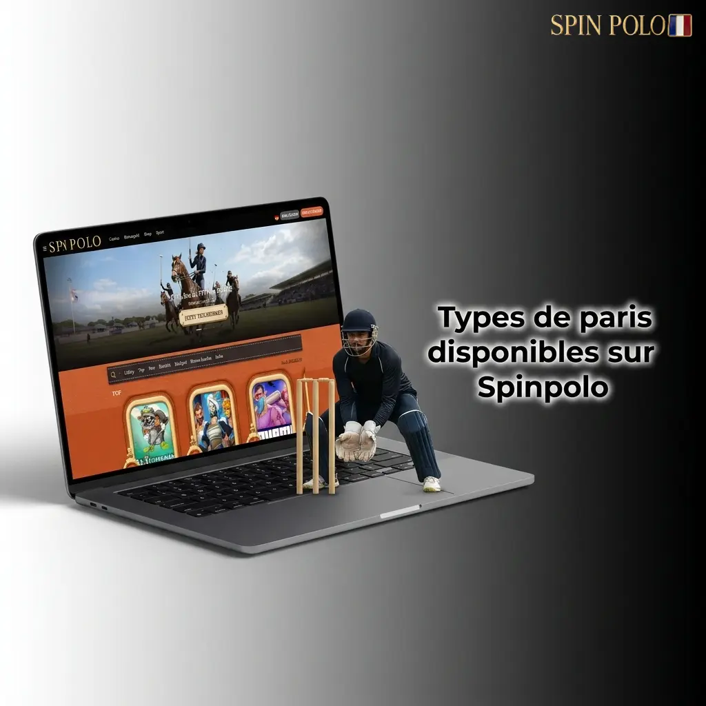 Types de paris Spinpolo : simple, express combiné et système pour stratégies variées