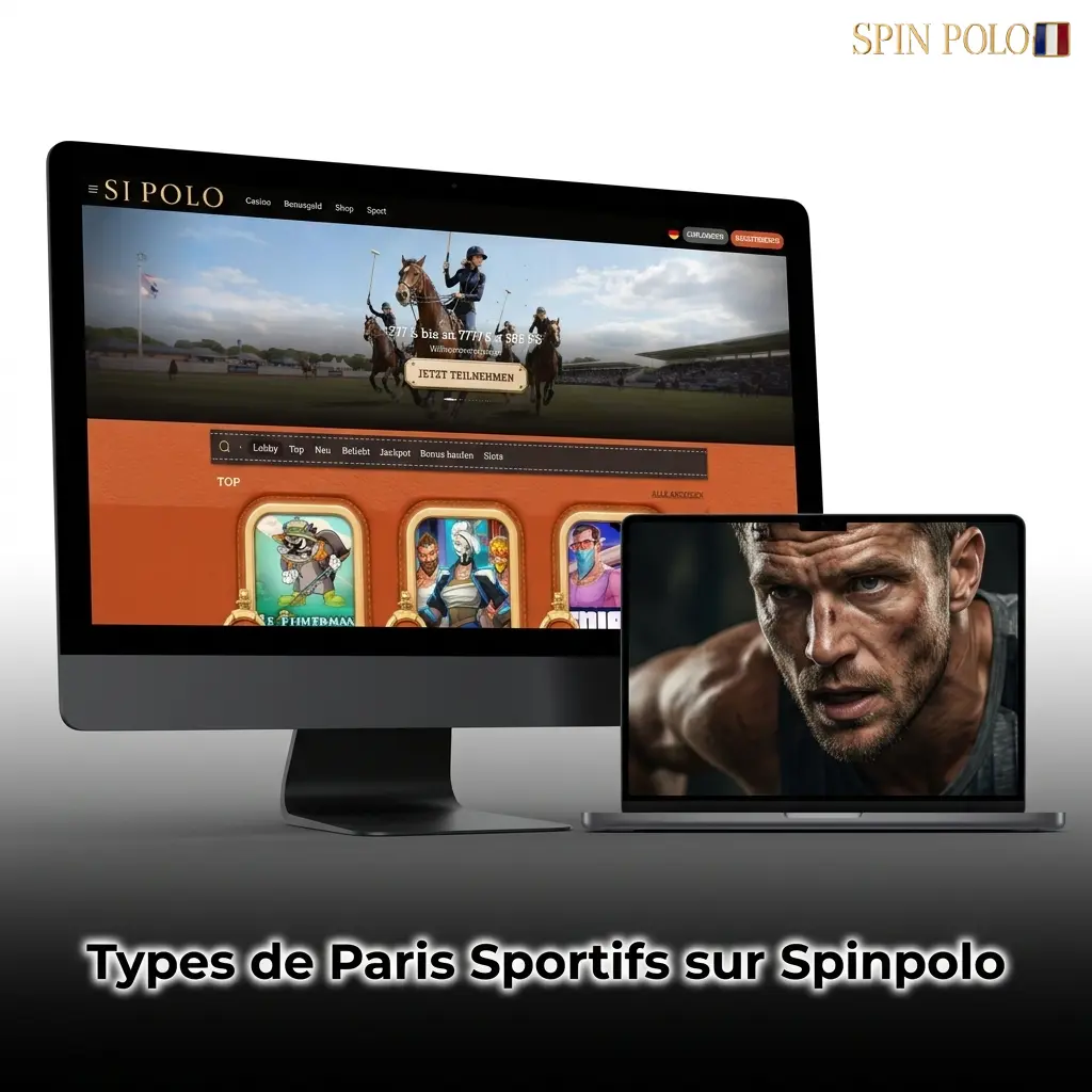 Paris sportifs Spinpolo : plus de 30 disciplines dont football, tennis, basketball et rugby avec cotes compétitives